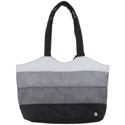 Ombre Puffer Tote Bag