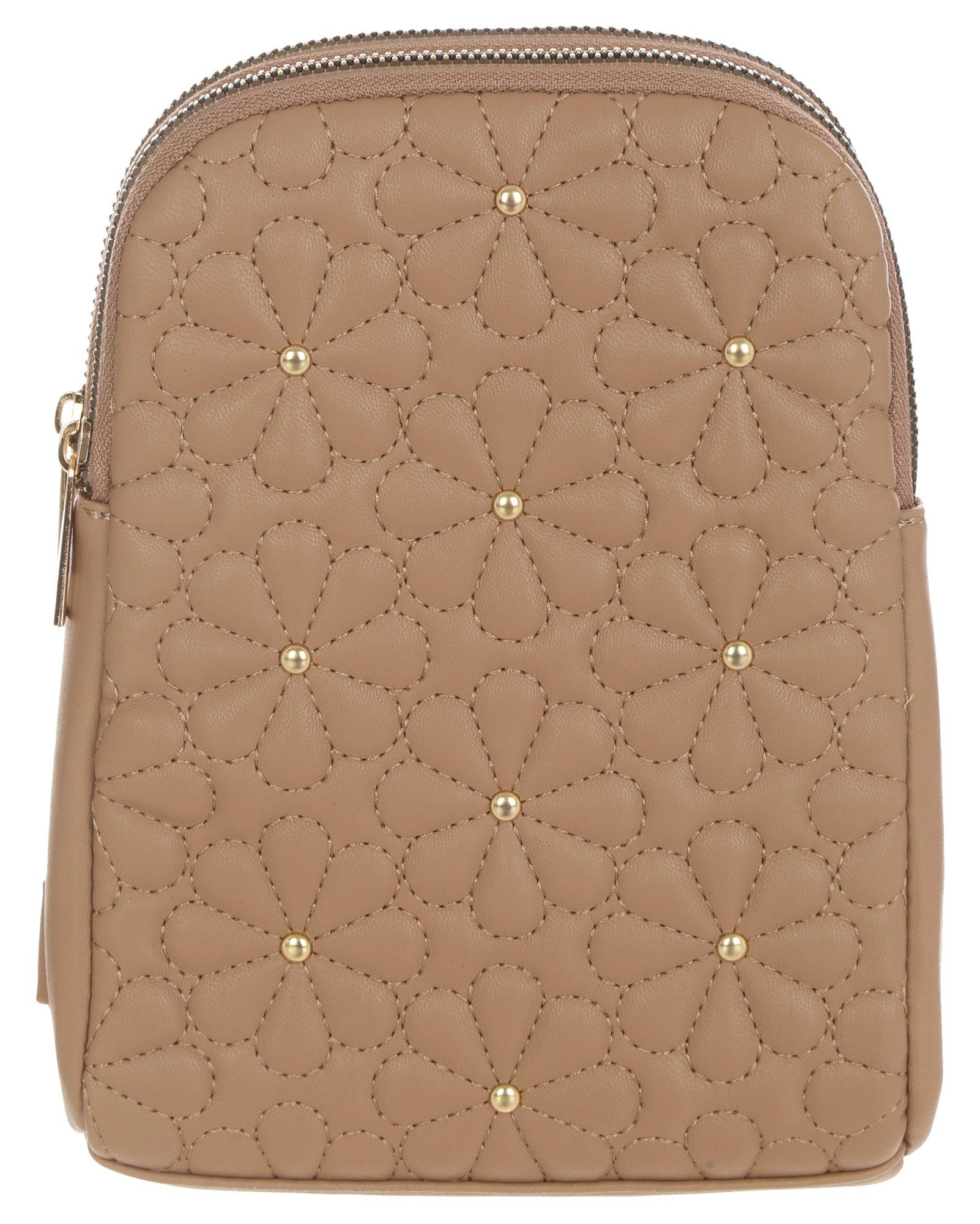 Daisy Quilted Sling Backpack