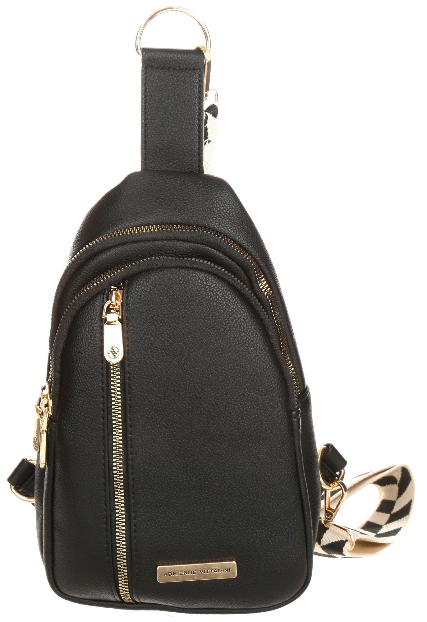 Faux Leather Mini Tote with Charm