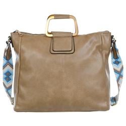 Faux Leather Solid Tote - Tan