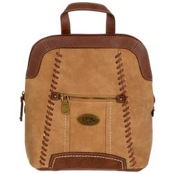 Western Faux Leather Backpack