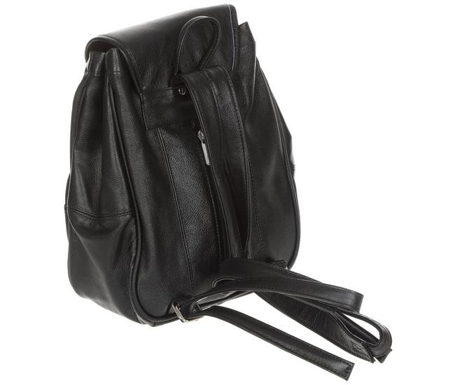 AmeriLeather Slim Leather Crossbody Bag
