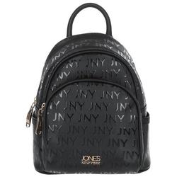 Faux Leather Rosie Mini Backpack - Black