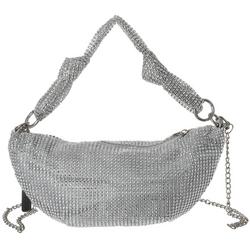 Bling Knot Drew Tote - Silver