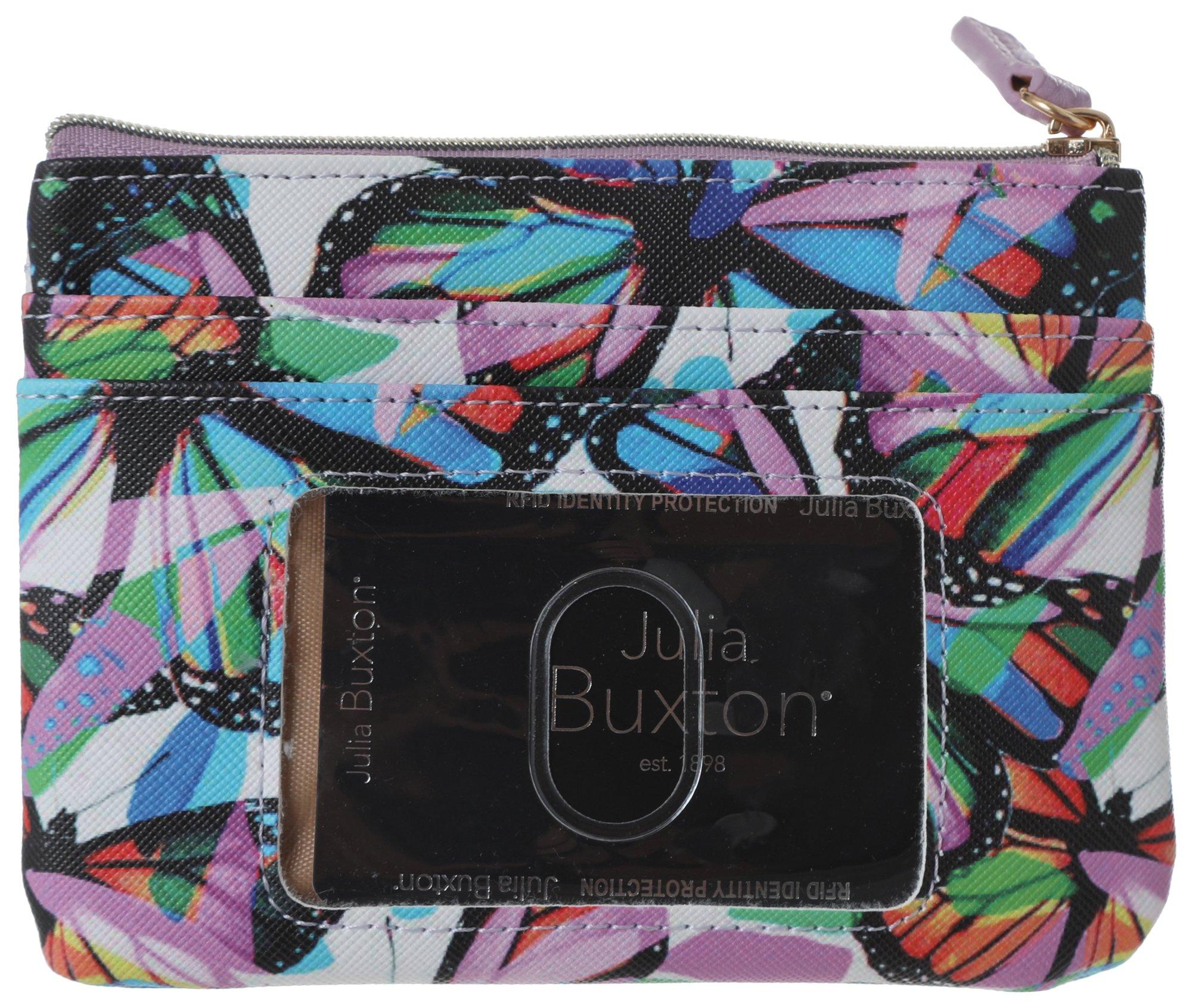 Butterfly Print Coin Pouch