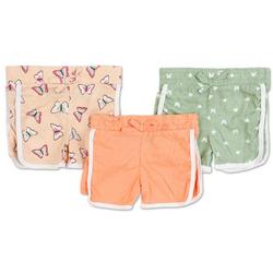Little Girls 3 Pk Shorts Set