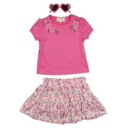 Little Girls 3 Pc Skirt Set