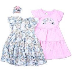 Little Girls 3 Pc Dress Set