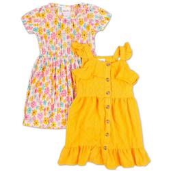 Little Girls 2 Pk Spring Dresses