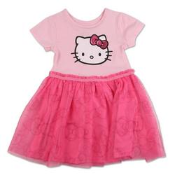 Little Girls Hello Kitty Tulle Dress