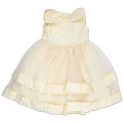 Little Girls Solid Sleeveless Dress