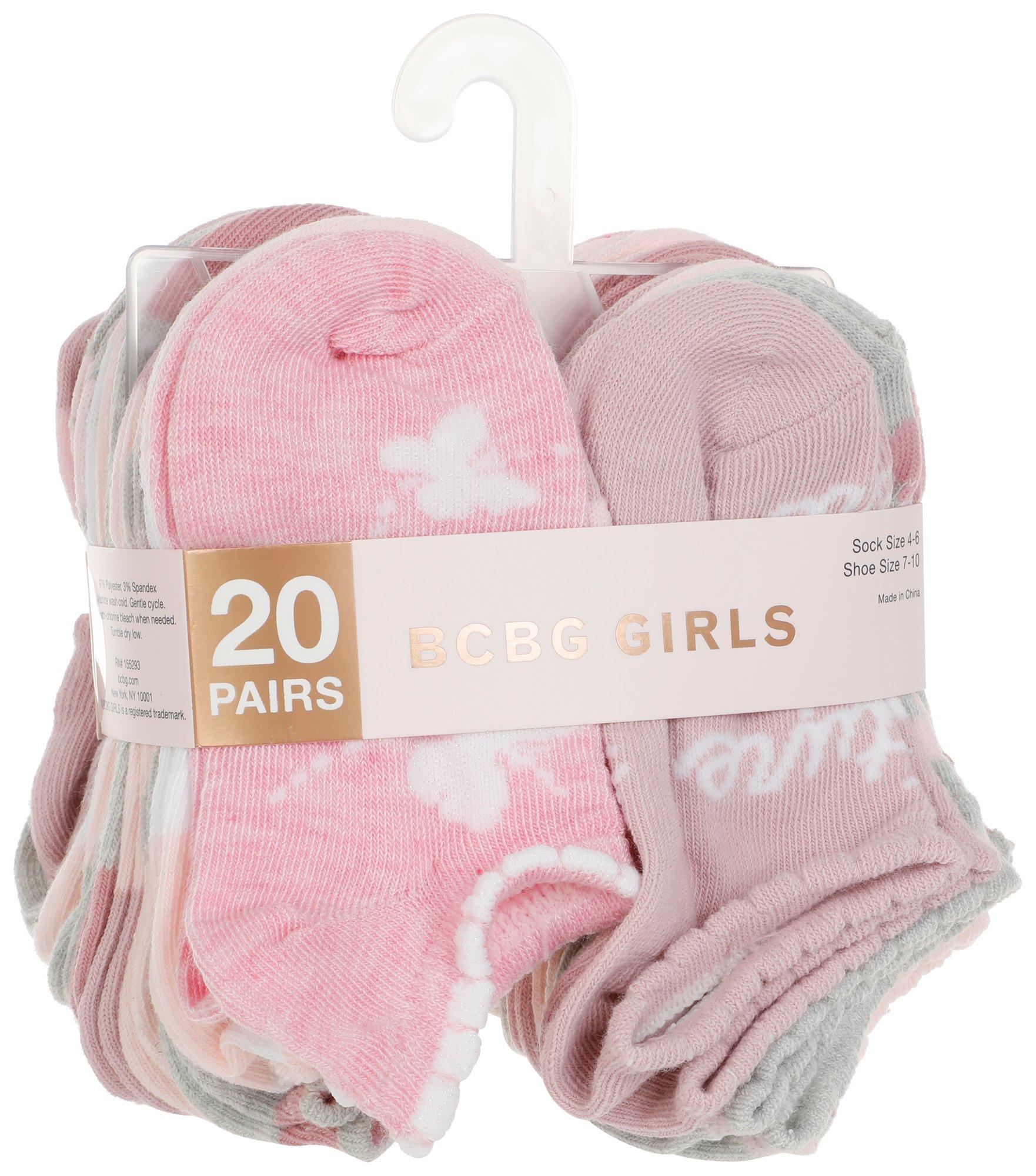 Little Girls 20 Pk Socks