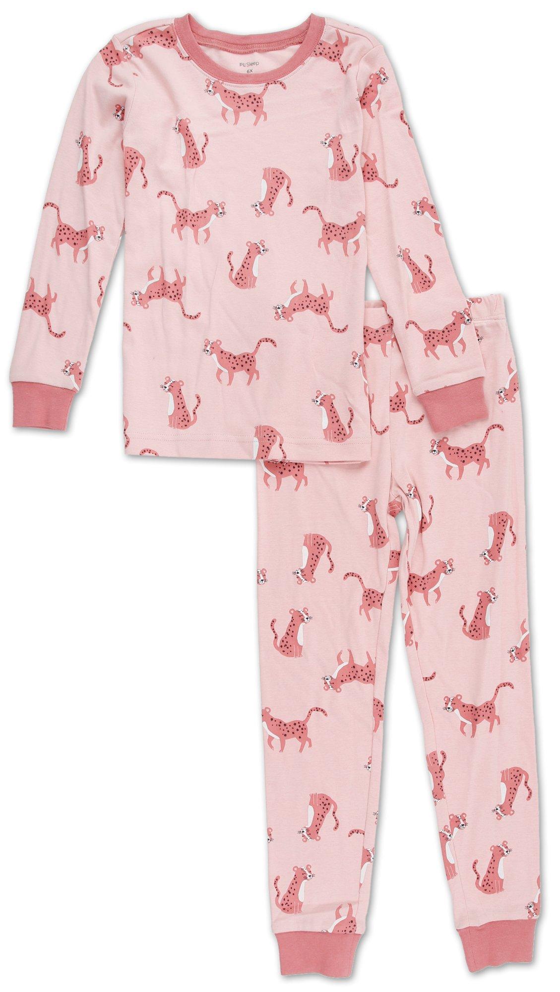 Girls 2 Pc Pajama Pants Set