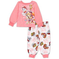 Toddler Girls 2 Pc Pajama Pants Set