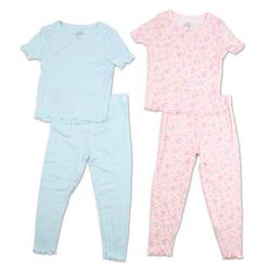 Toddler Girls 4 Pc Pajama Set