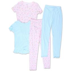 Girls 4 Pk Pajama Pants Set