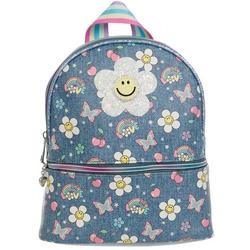 Kids Daisy Denim Mini Backpack