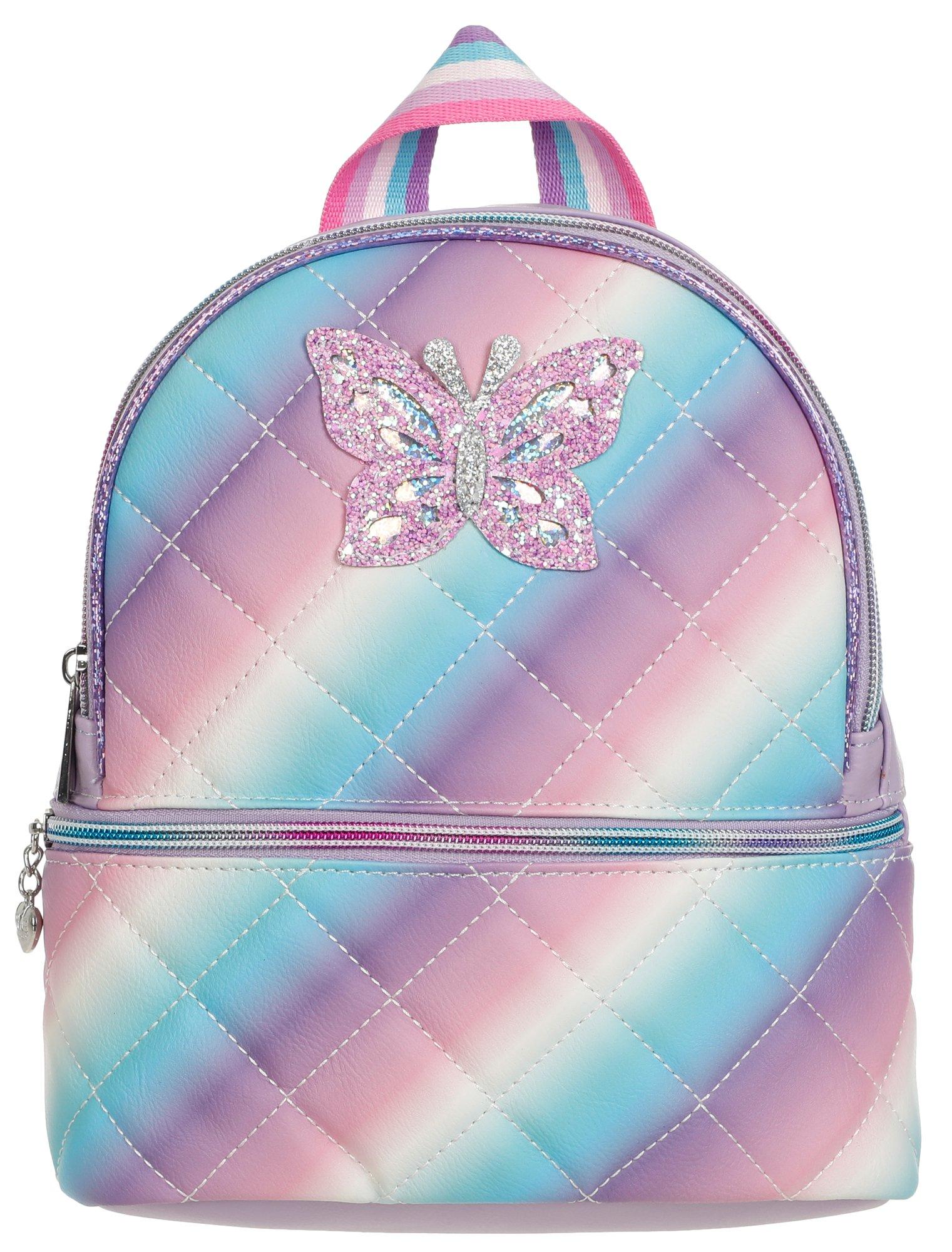 Girls Butterfly Mini Backpack