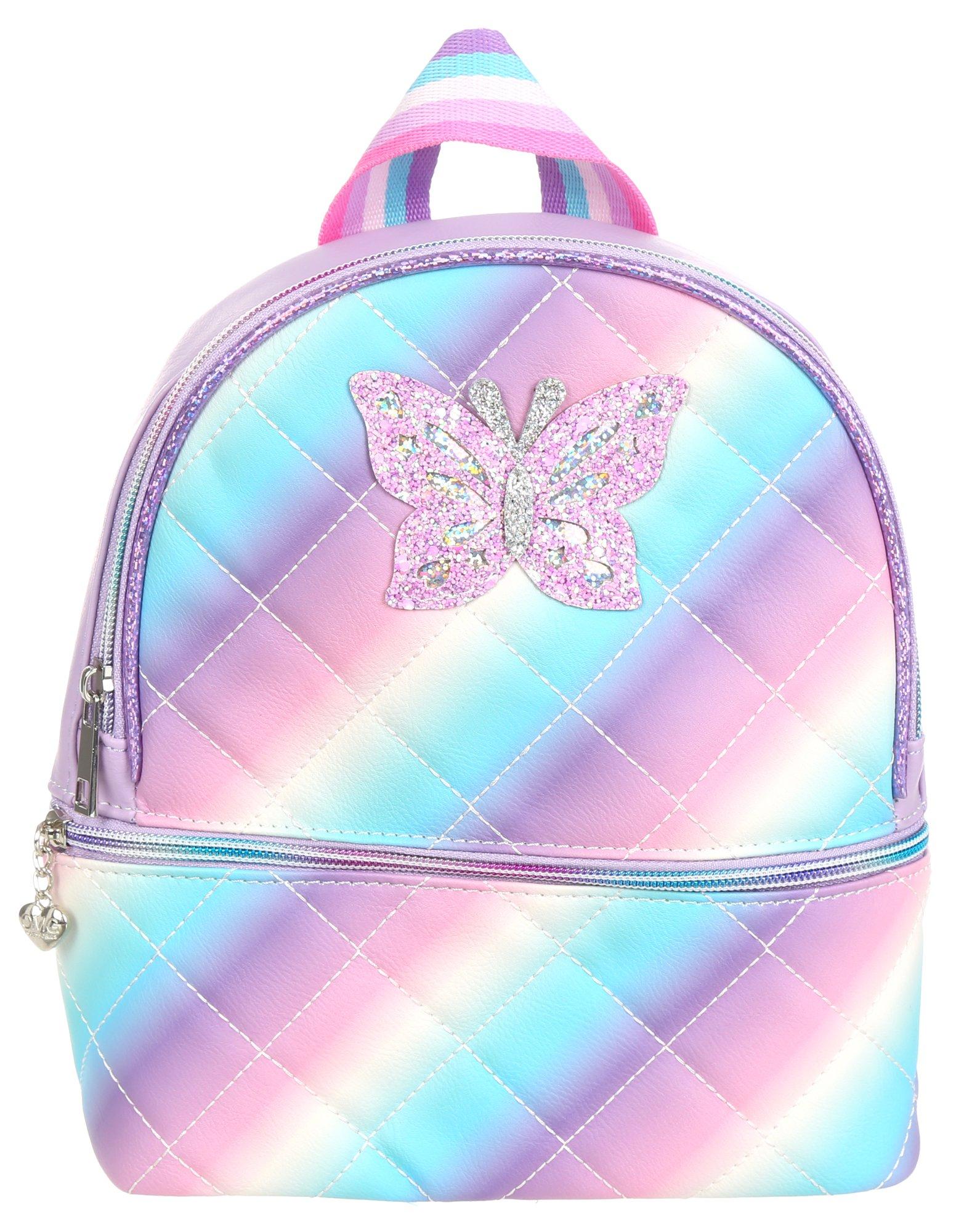 Kids Pastel Butterfly Mini Backpack