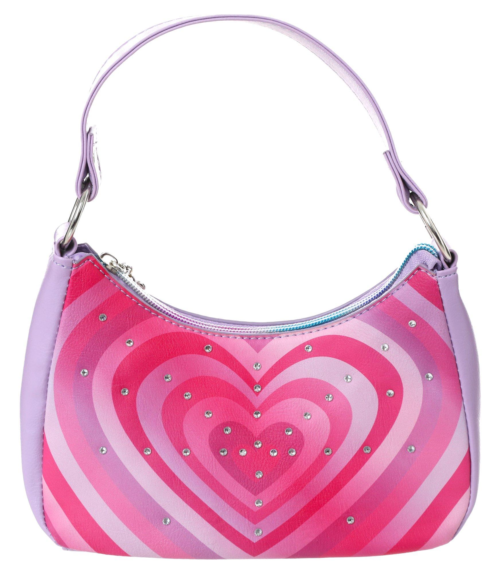 Valentine's Faux Leather Heart Handbag