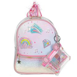 Vibes Glitter Mini Backpack - Pink