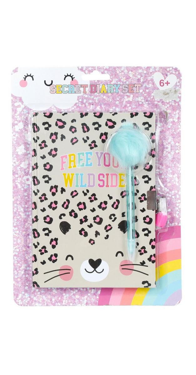 2 Pc Girls Secret Diary Set - Multi 