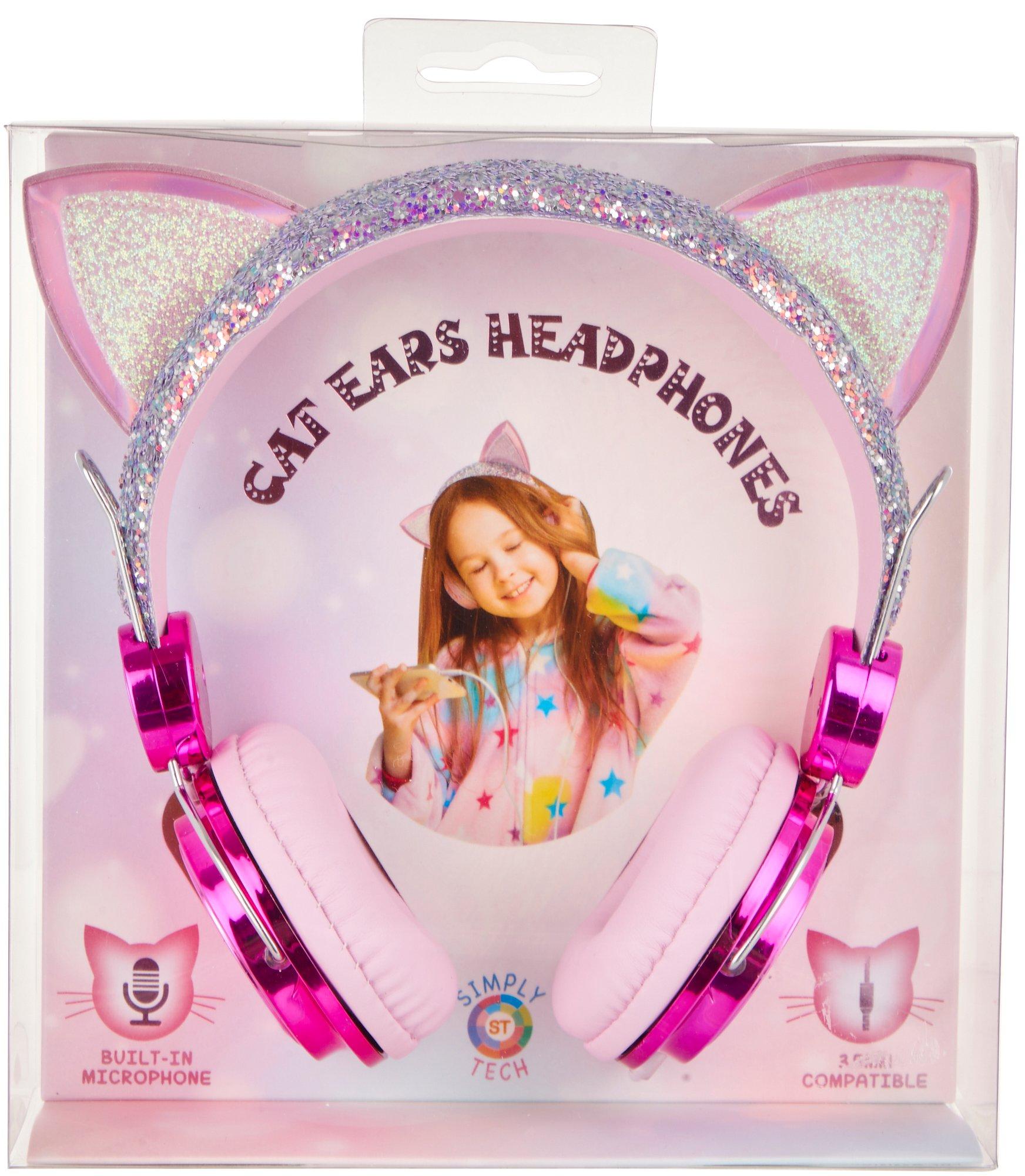 Kids Cat Ear Headphones