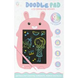 9 Bunny LCD Drawing Doodle Pad Board - Pink