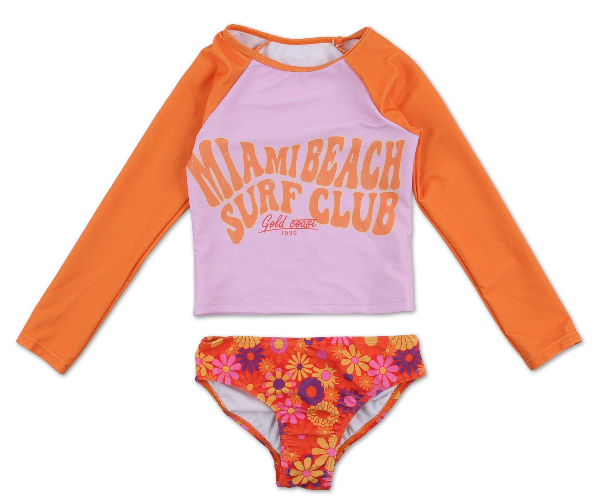 Little Girls 2 Pc Swimsuit Set