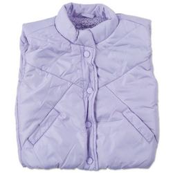 Girls Lilac Puffer Vest