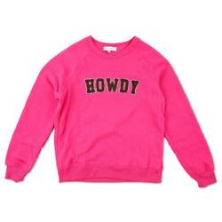 Girls Solid howdy Sweatshirt