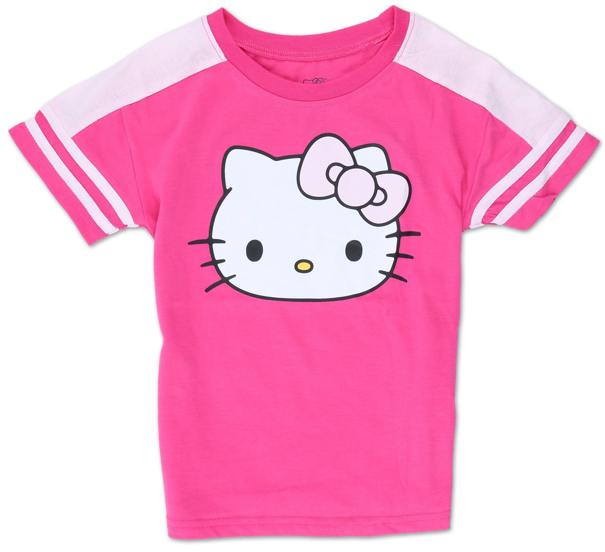 Girls Hello Kitty Short Sleeve Top