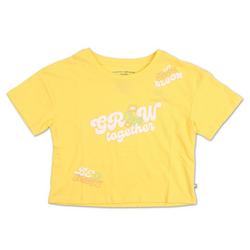 Girls Grow Together Graphic Tee - Yellow