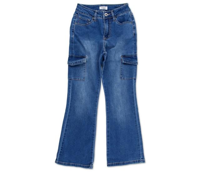 Flared cargo jeans - Teenage girl