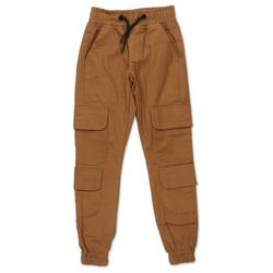 Little Boys Solid Cargo Joggers
