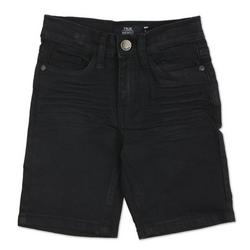Little Boys Denim Shorts - Black