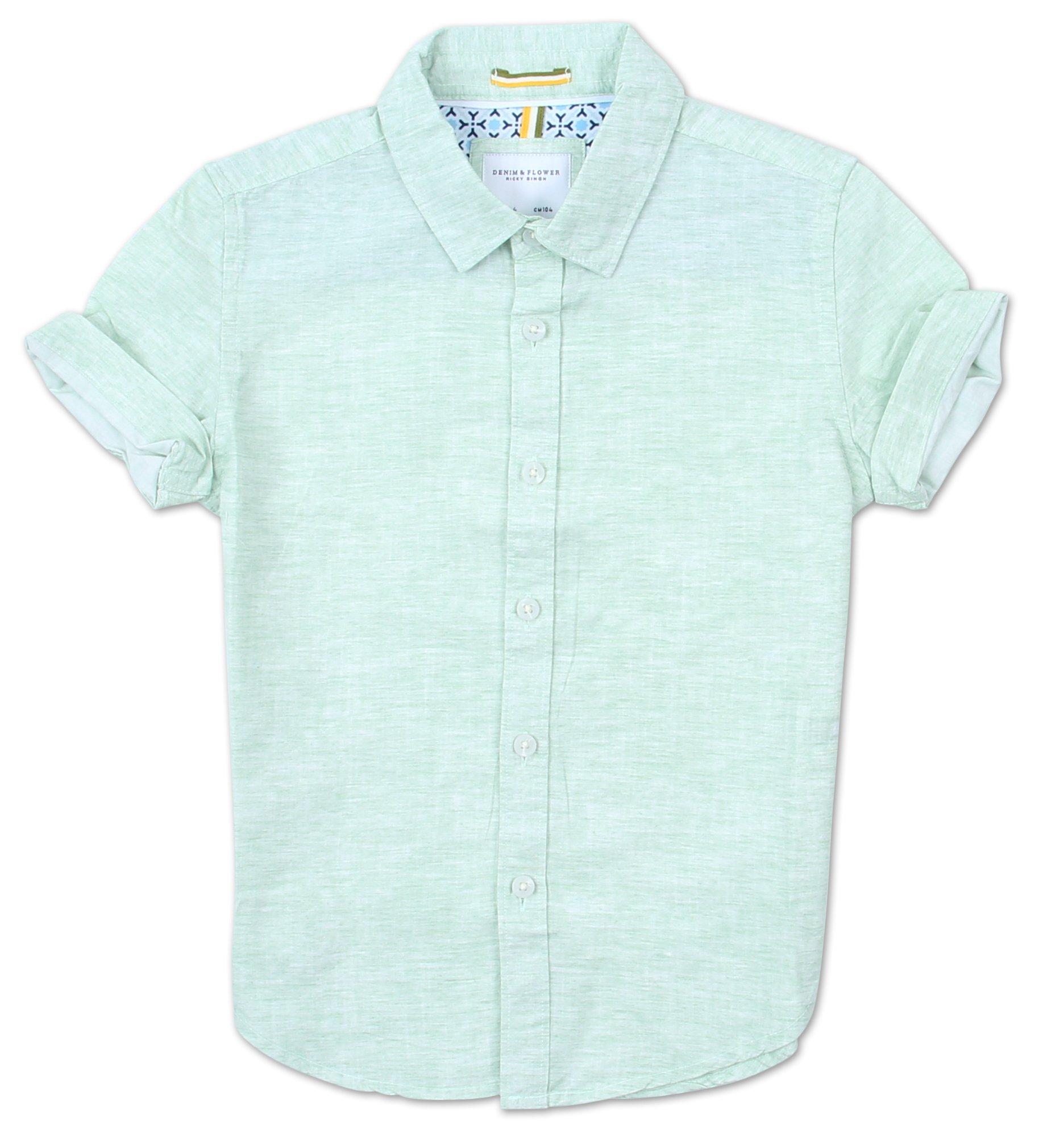 Little Boys Solid Button Down Shirt