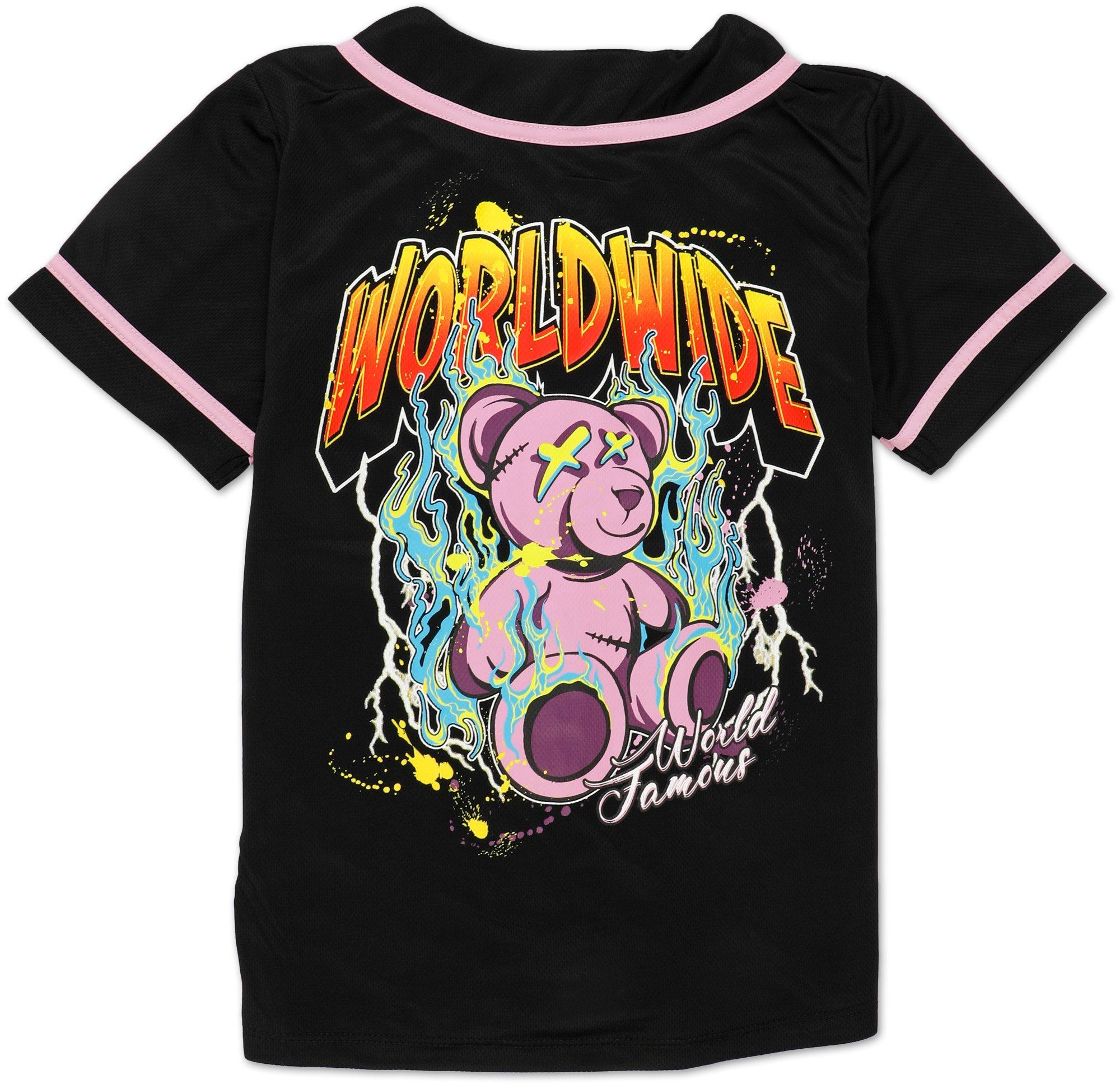 Boys World Wide Graphic Jersey