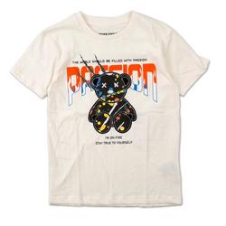 Boys Passion Bear Graphic Tee - White