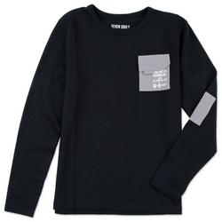 Boys Long Sleeve Colorblock Unlimited Knit Tee