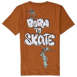 Boys Born To Skate Graphic T-Shirt