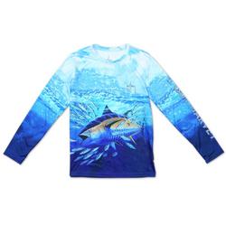 Boys Outdoor Shark Graphic Shirt