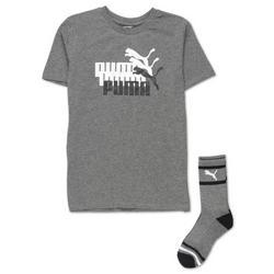 Boys Active 2 Pc Shirt & Socks Set