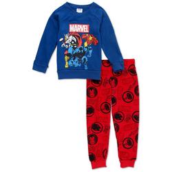 Little Boys 2 Pc Avengers Pants Set