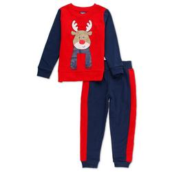 Toddler Boys Christmas Pant Set - Multi