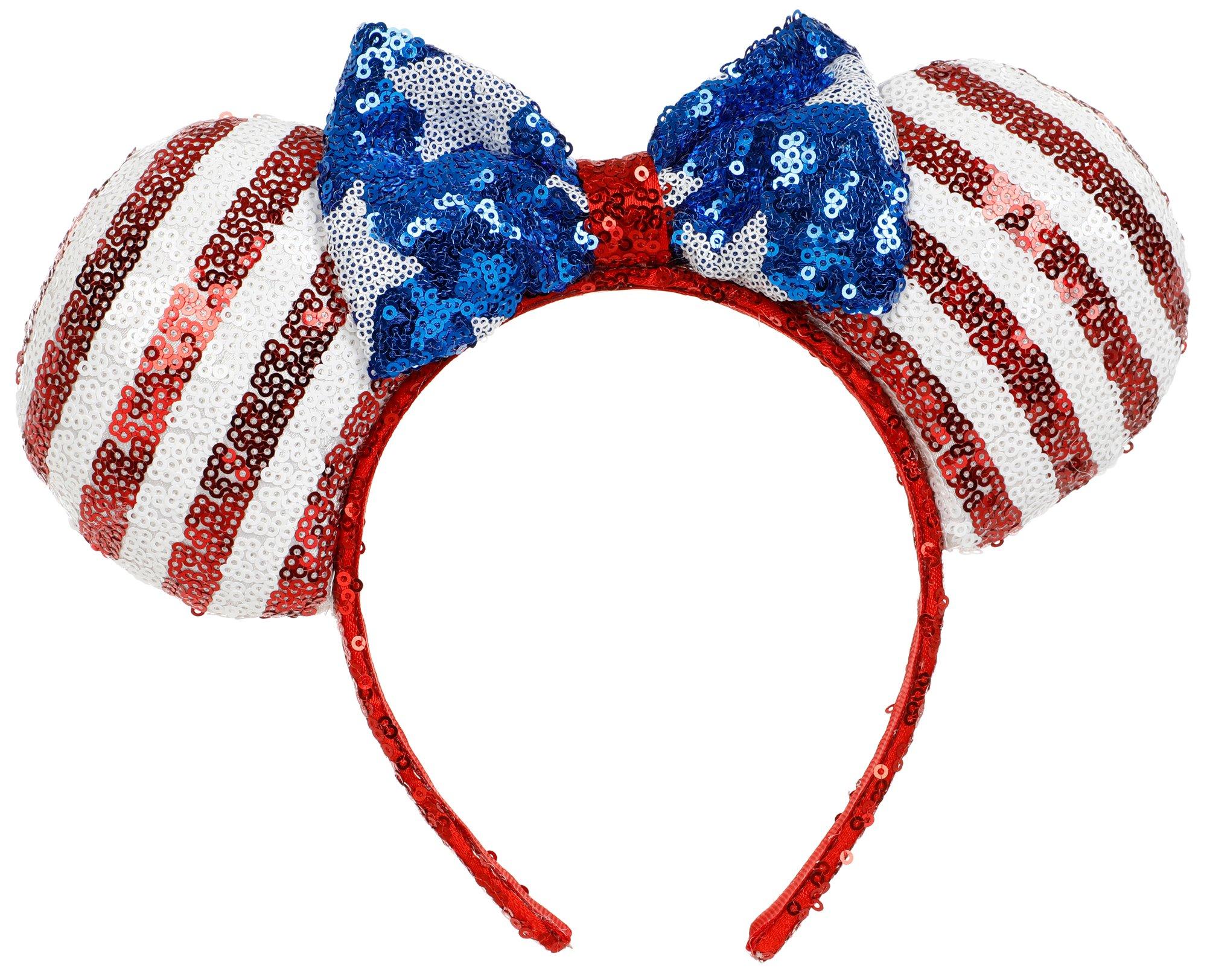 Kids Americana Minnie Mouse Ears Headband