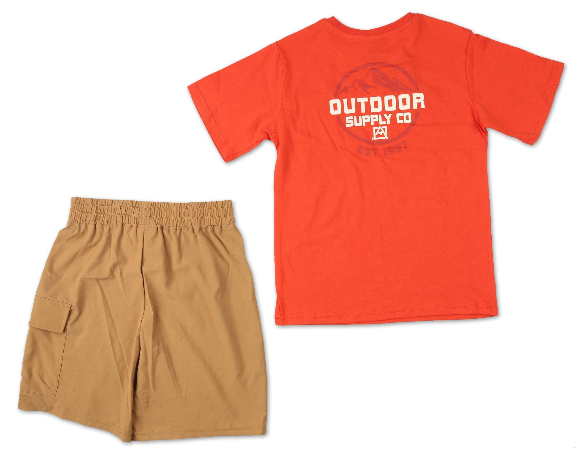 Little Boys Outdoor 2 Pc Shorts Set
