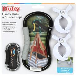Baby 4 Pc Handy Hook & Stroller Clip Set