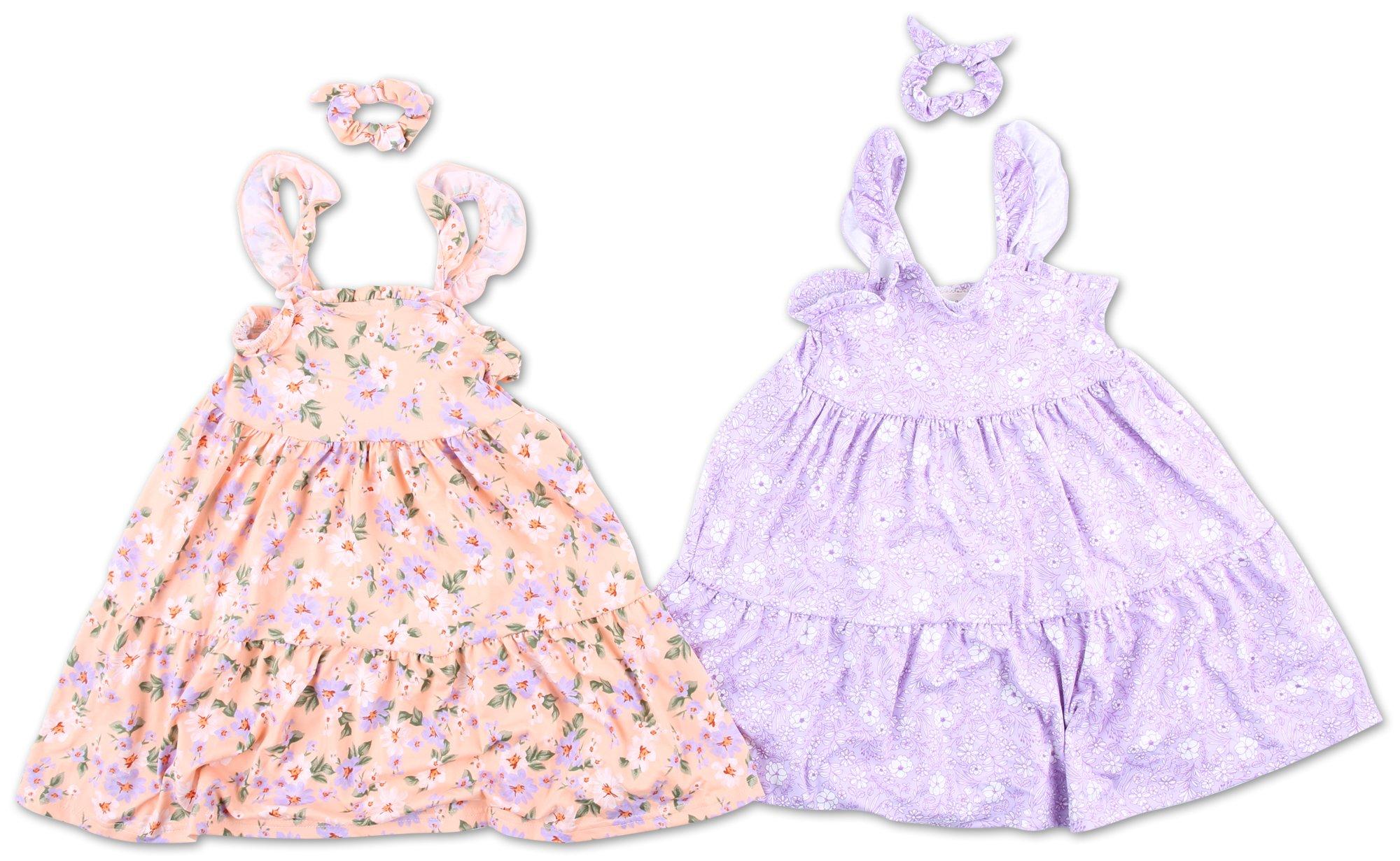 Toddler Girls 2 Pc Dress Set
