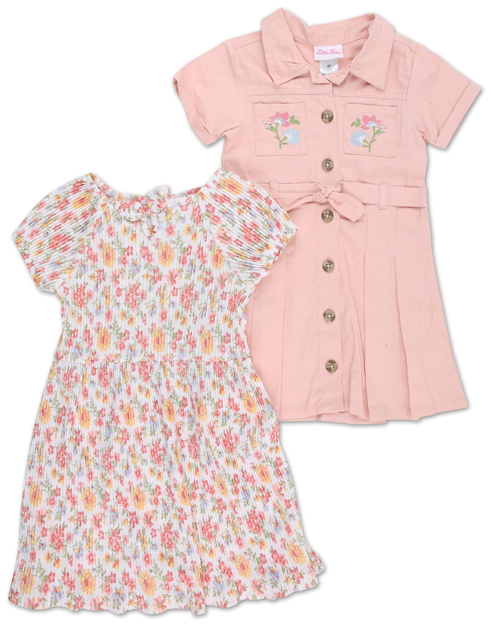 Toddler Girls 2 Pk Dresses